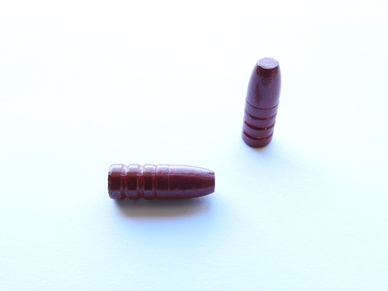 30-30 158 Grain Round Nose Flat Point - Red Coated