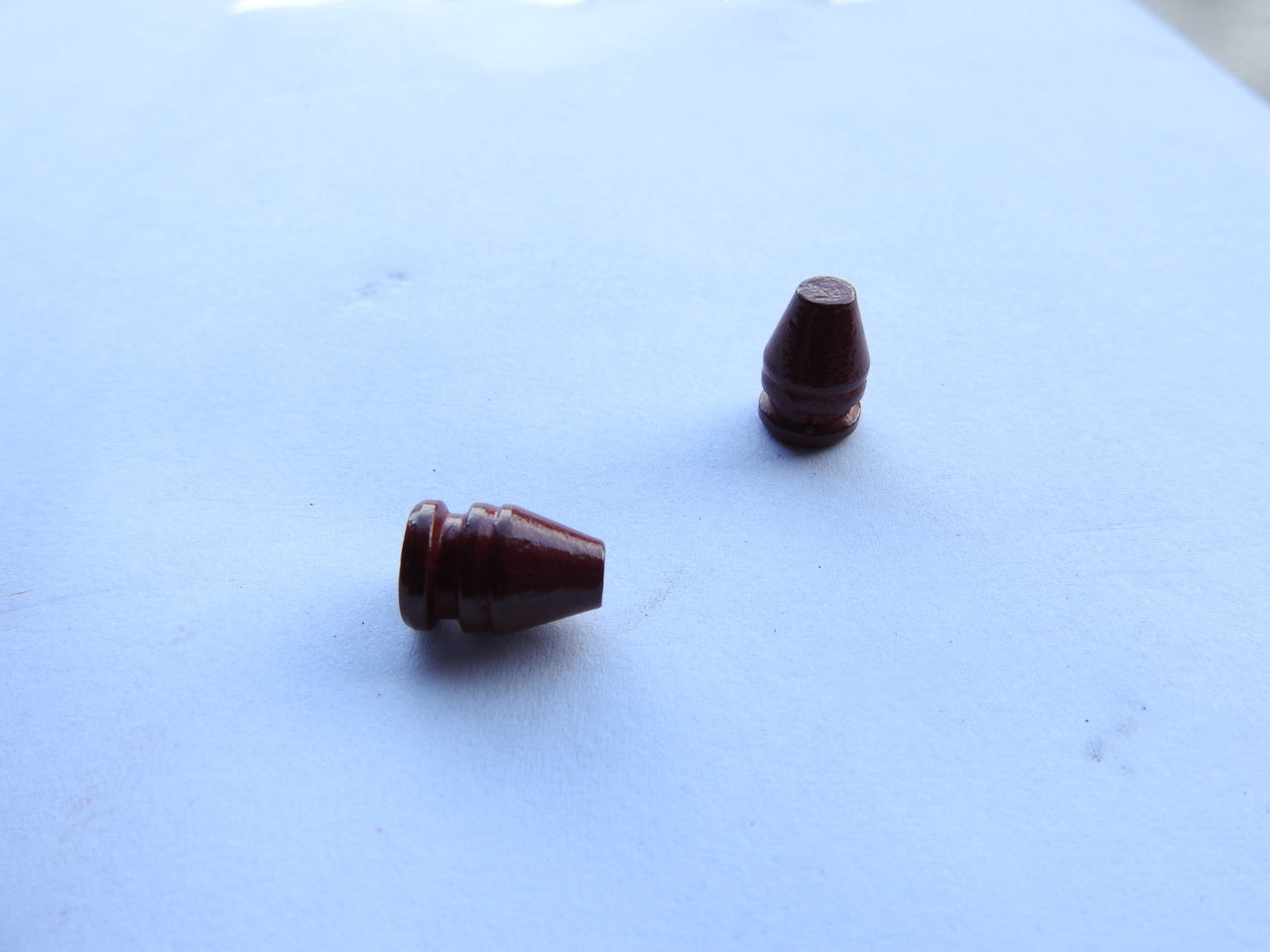 .38/.357 105 Grain Flat Point - Red Coated