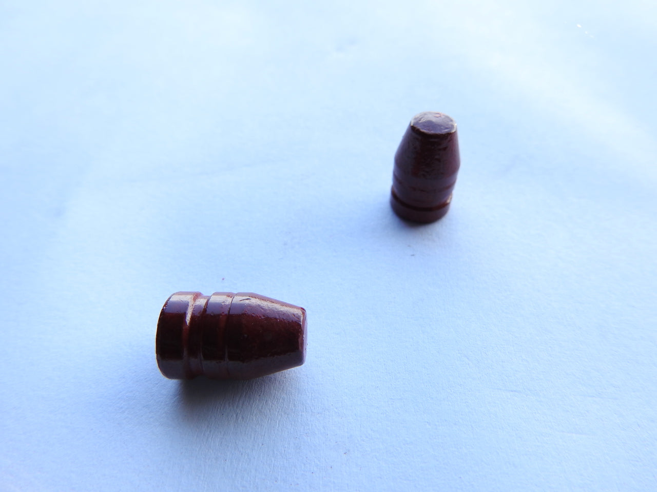 .38/.357 125 Grain Flat Point - Red Coated